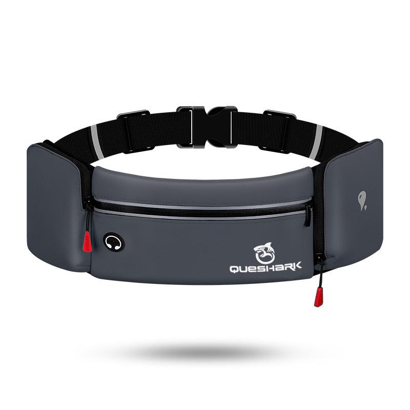 Queshark Adjustable Waist Belt F Running Bag With Water Bottle Cycling Camping Hiking Gym Phone Waist Pouch Sports Bag