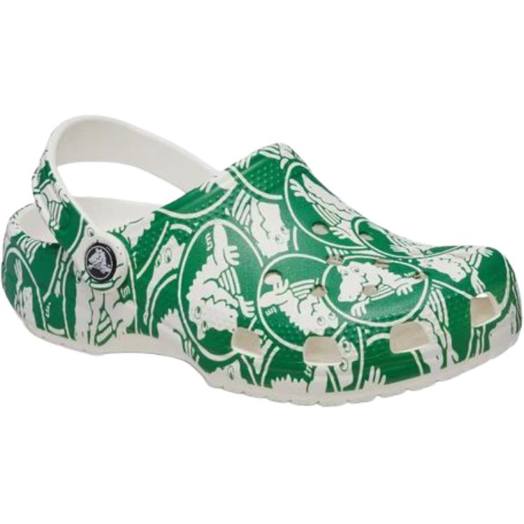 Crocs Классические LOGO K Сабо Детские Зеленые 210008-3WH
