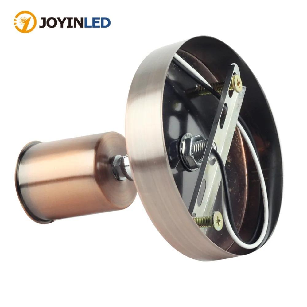 JOYINLED Индустриальный Винтажный Подвесной Светильник Вращение на 180 градусов Потолочный Светильник Регулируемое Металлическое Основание Лампы для Музея Ресторана