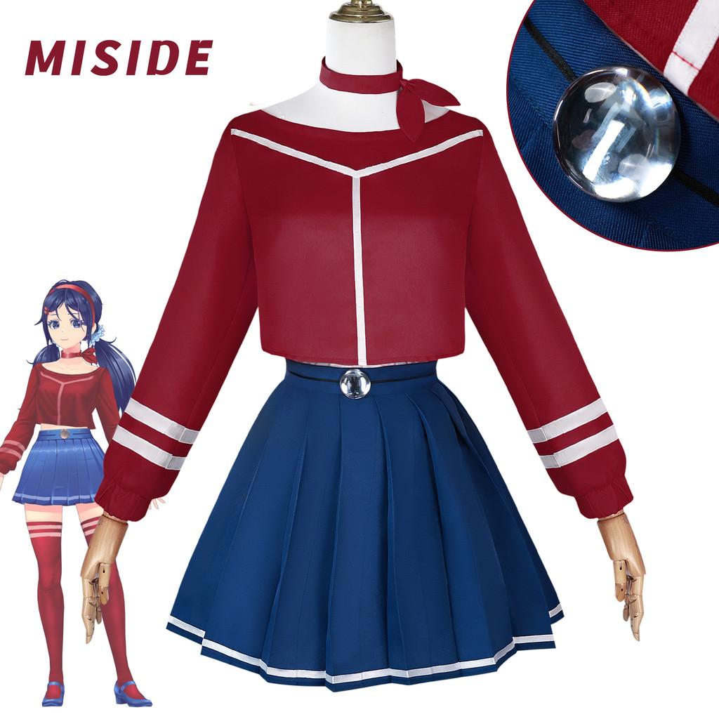 Милый и свежий костюм для косплея Miside Mita, полный комплект, для ролевых игр персонажей аниме и игр