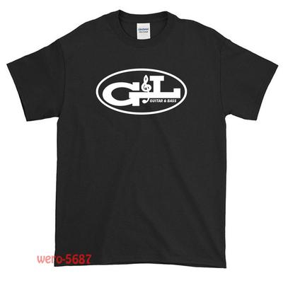 Новая футболка унисекс с музыкальным логотипом G&L Guitars, смешная, размеры от S до XXL
