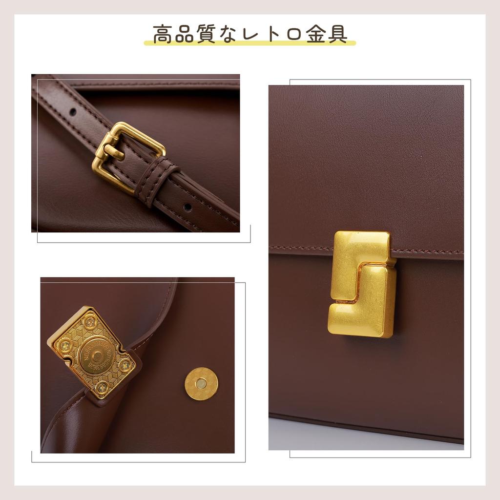 MFFOR Натуральная Кожаная Сумка на Плечо с Двумя Квадратными Сумками Crossbody Большого Размера Популярная для Поездок на Работу Женская Сумка, 2-Way, Ремешки, Форма, Сумка, Сумка-Клатч, Легкая,