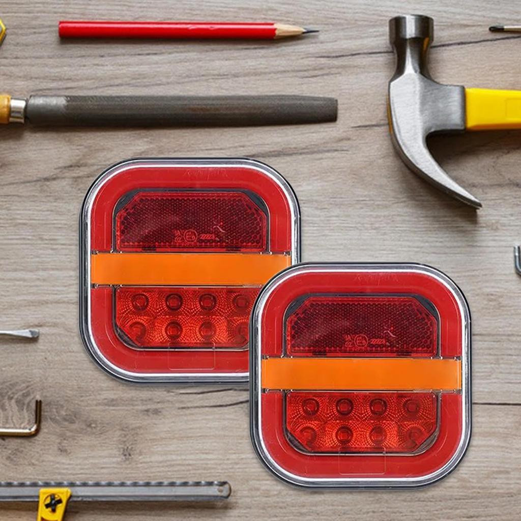 Trailer Tail Lights, Rear Lamps for Towing Trucks and Trailers | High Brightness Wireless