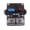 200Amp Circuit Breaker Reset 12V-48V Car Boat Stereo Audio Fuse Automatic Switch
