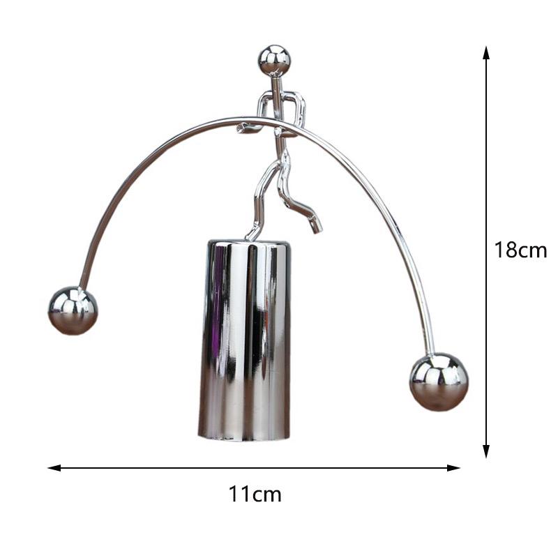 Колыбель-маятник Ньютона, креативный баланс, железный человек, шар, ремесла, орнамент, стакан, детский подарок, настольная игрушка, аксессуары для украшения дома
