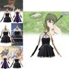 Похоронный наряд Флоры Кос Ubell Laofen Косплей Аниме Костюм Полиэстеровая ткань