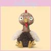 Плюшевая игрушка индейка, мягкая подушка-животное, подарок для детей и девочек
