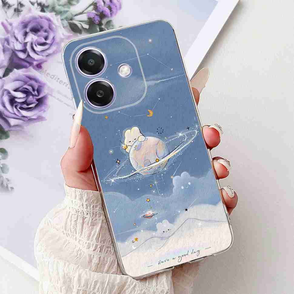 Для Oppo A3 4G CPH2669 Чехол Популярный Расписной Мягкий Силиконовый Чехол для Телефона Для Oppo A3X A3 X 5G CPH2681 Задняя Крышка Корпус