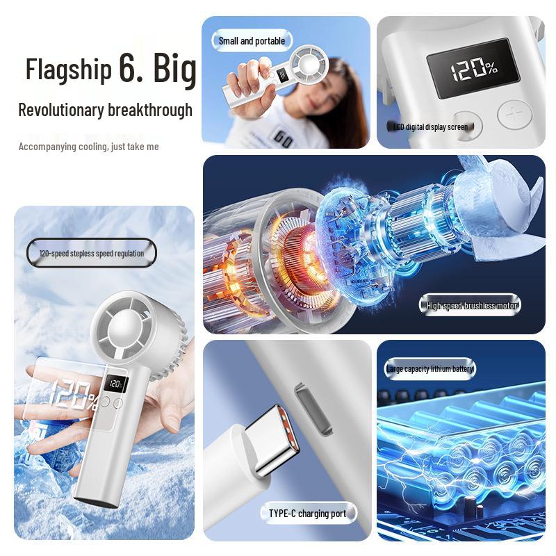 Portable Mini USB Fan for Dorms and Outdoors