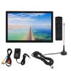 Portable TV 15.4 Inch Rechargeable Built In Tuner ATSC Digital TV with Stand