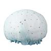 Double-Layer Kitchen Lady Light Oil Fume-Proof Cap Shower Cap Waterproof Adult Women Shower Bath Cap Shampoo Cap Cute Glitter