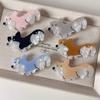 Cartoon Corgi Hair Clip Animal Dog Hairpin Cute Acetate Puppy Hair Claw  Girls