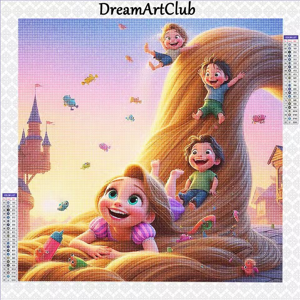 Набор для алмазной мозаики Disney 5D DIY Алмазная вышивка Крестик Ручная работа Искусство Подарок Поделки Декор для дома