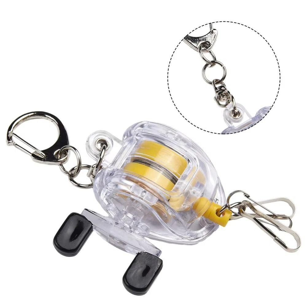 Pull Chain Wire Rope Telescopic Retractable Fly Fishing Key Ring Fishing Lovers