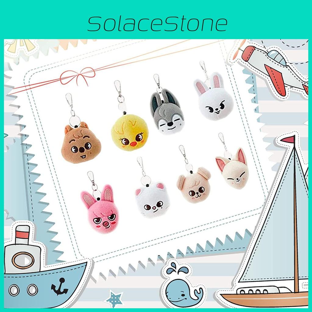 Очаровательный плюшевый брелок Skzoo с куклой Stray Kids, подвеска-аксессуар