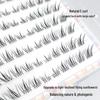 Натуральные наклонные накладные ресницы-лисички без клея - Китайский стиль