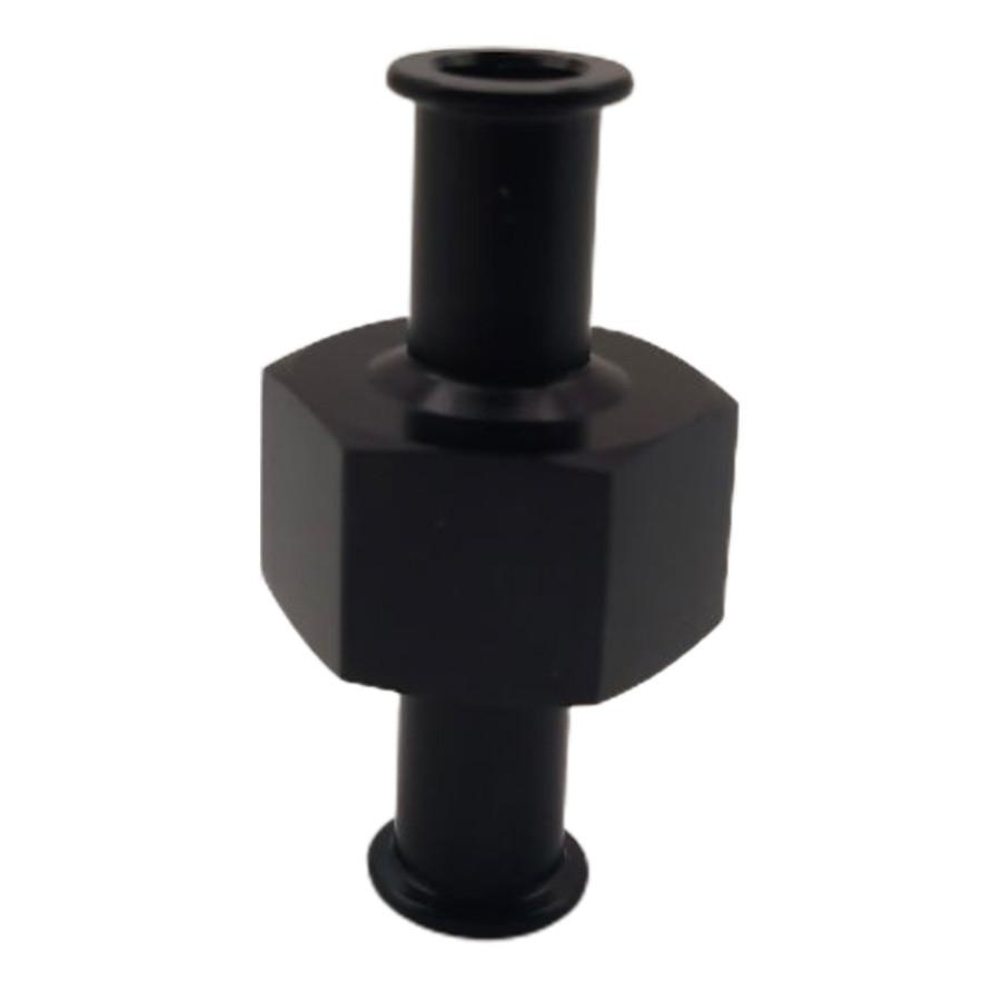 Fuel Nitrous Pressure Gauge Adapter 3/8" Hose 1/8" Npt Port Aluminum Universal