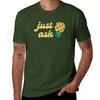 FUNNY SWINGERS UPSIDE DOWN PINEAPPLE JUST ASK Tshirt shirts graphic tees sweat sports fans t shirt for men