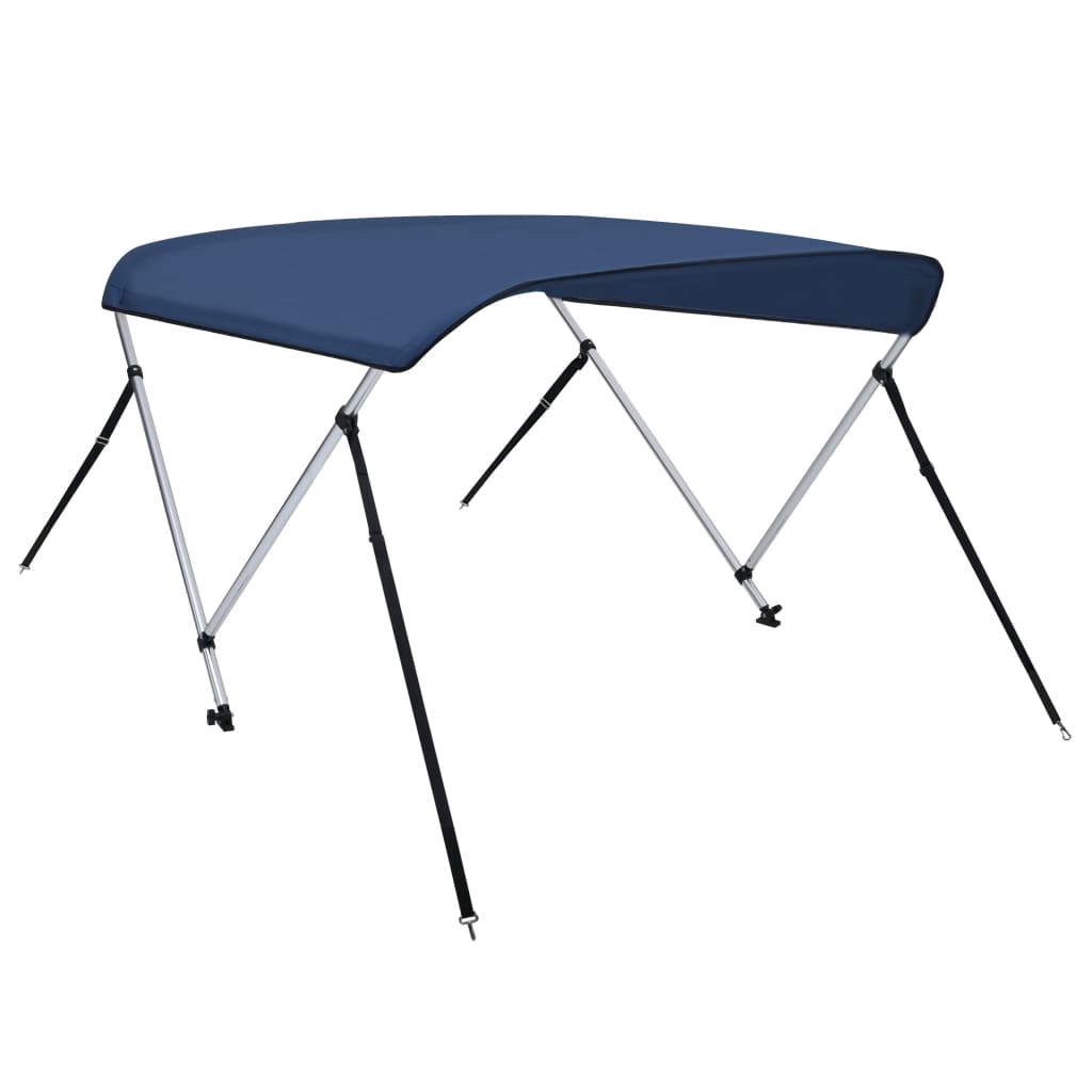 2 Bow Bimini Top Navy Blue 150*120*110 cm