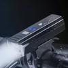 1500mAh Night Bike Headlight Waterproof Road Cycling Light Premium MTB Front Light Riding