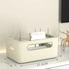 1pcs Wireless WIFI router, set-top box, storage box, desktop optical modem, cable tray, hidden storage rack