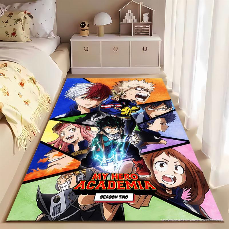 My Hero Academia Anime Print suitable as a non-slip mat for the living room or bedroom sofa