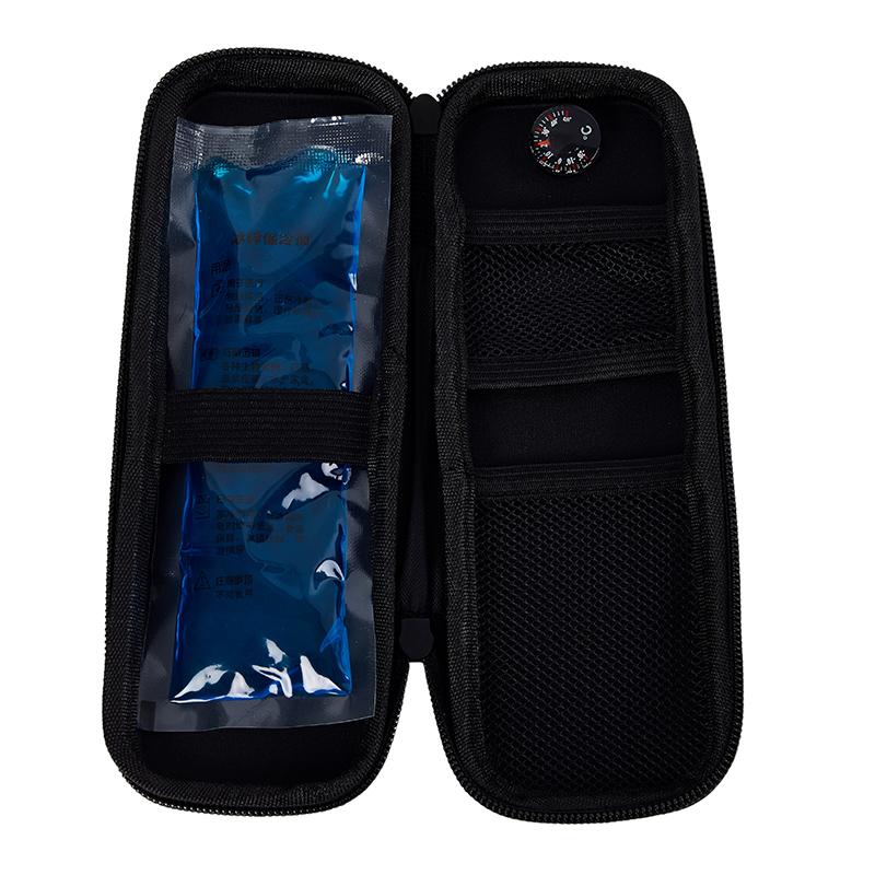 Insulin Cooler Travel Case Diabetic Insulated Cooling Bag With 4 Ice Packs