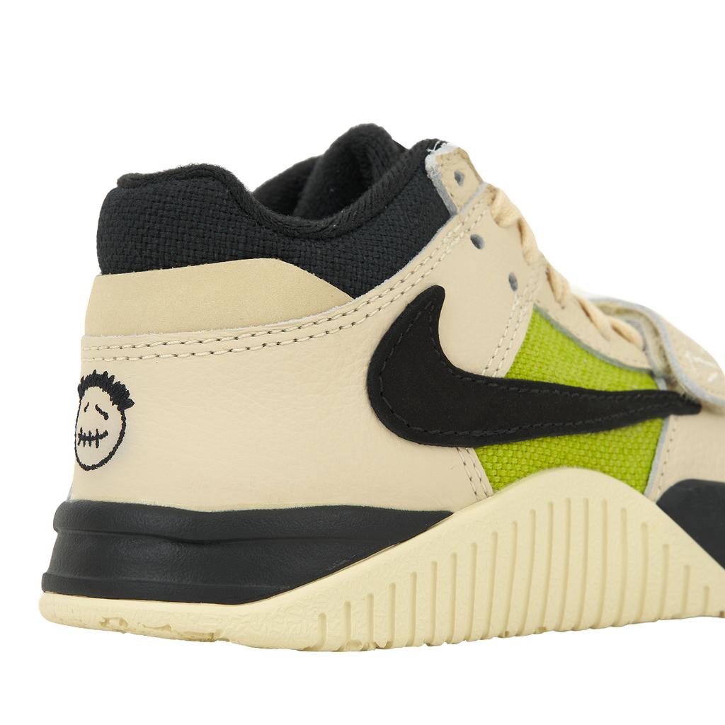 Travis Scott x Air Jordan Jordan Jumpman Jack TR PS Яркий кактус Детские кроссовки Коричневый Муслин Черный FJ2851-102