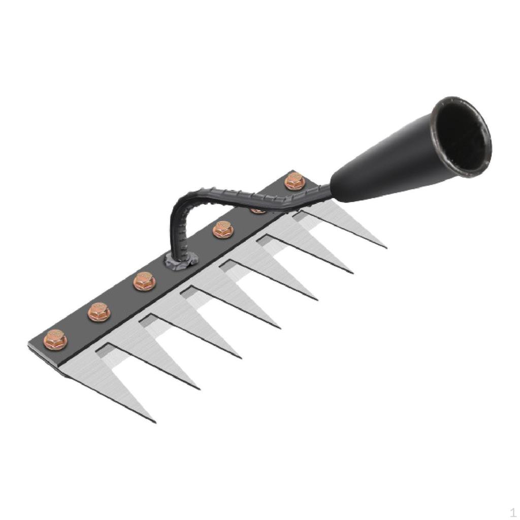 Садовый ручной инструмент для садоводства, грабли для почвы, подготовка овощей