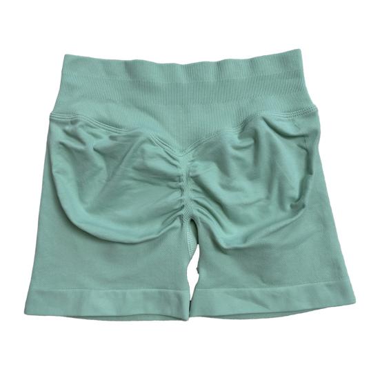 Шорты для йоги Slim Fit Высокая эластичность Контроль живота Бесшовные Анти-воздействие Подтянутые ягодицы Высокая талия Беговые спортивные шорты для бега