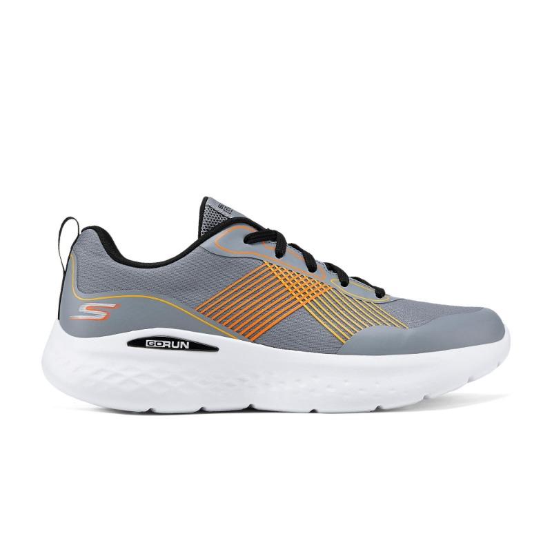 Skechers Мужские кроссовки для бега GO, низкие, серые 220318-GRY