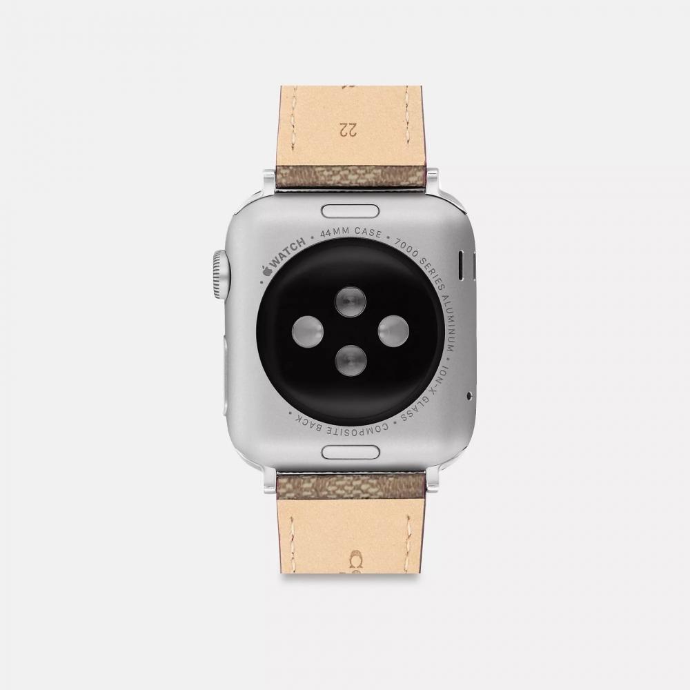Coach Ремешок для Apple Watch 42 мм и 44 мм, цвет хаки
