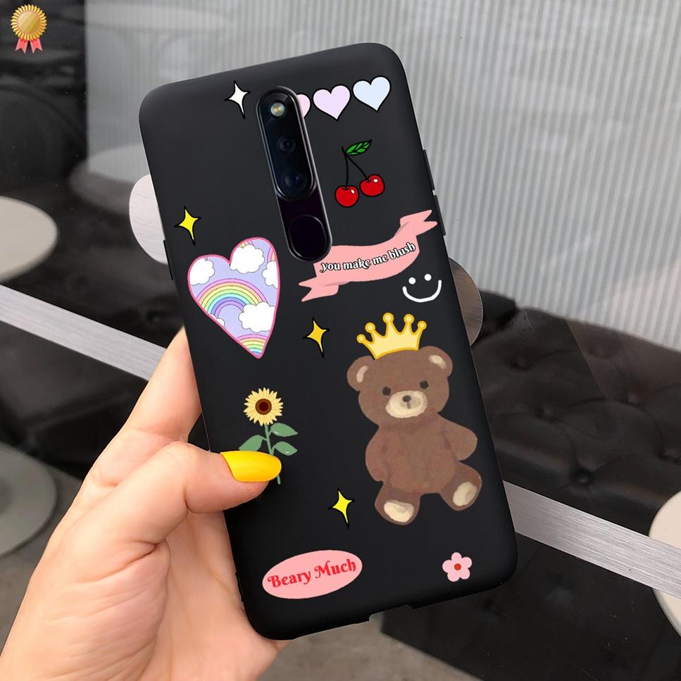 Для Oppo F11 Pro F11Pro Чехол Задняя крышка Роскошный Милый Мультяшный Силиконовый Для OppoF11 OppoF11Pro Oppo F 11 F11 Pro F11Pro Чехол для телефона