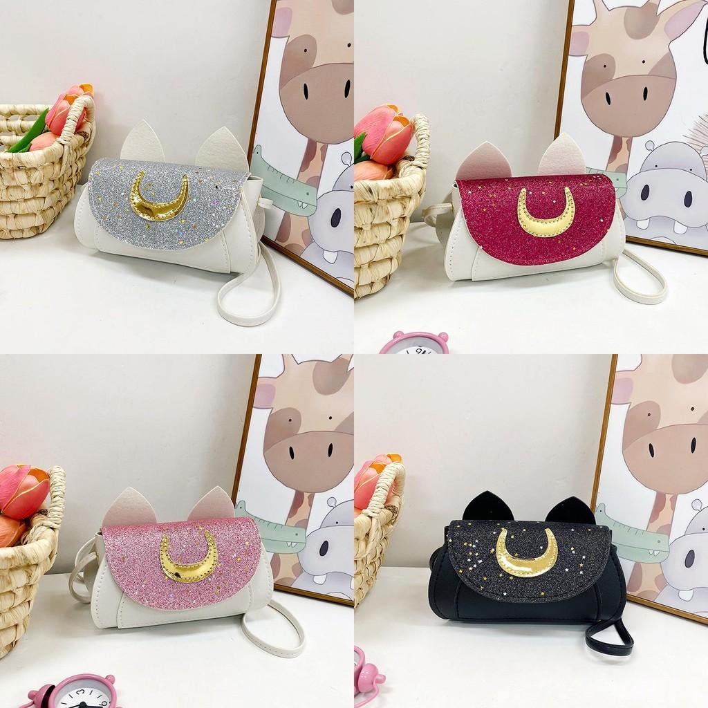 Ears Single Cat Shoulder Crossbody Bag Kids School And Daily Use Accessory Cute