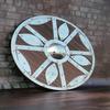 24" Viking Shield Battle Worn Combat Ready Cosplay Shield Fully Functional Wooden Shield