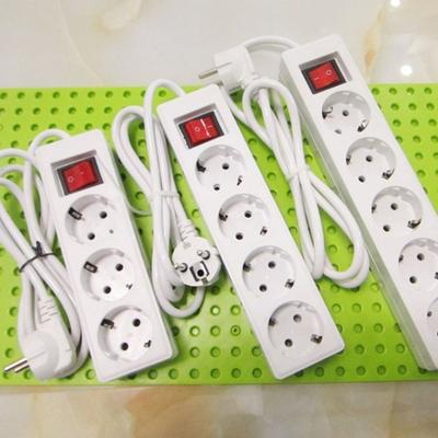 Европейский стандартный электрический адаптер для зарядки ПВХ-вилка розетка удлинитель спальня