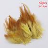 8-15Cm Natural Feathers White Mix Colors Turkey Plume For Crafts Dream Catcher Making Carnival Decor Easter Black Blue Plumas