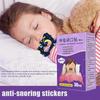 30Pcs/Box Anti-Snoring Stickers Stop Snoring Artifact Mouth Tape Ease Sleep Children Adult Lip Nose Breathing Improving Patch