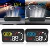 Car HUD Display M10 A100 Windshield Projector Universal OBD2 Overspeed Warning Car-styling Intelligent Alarm System