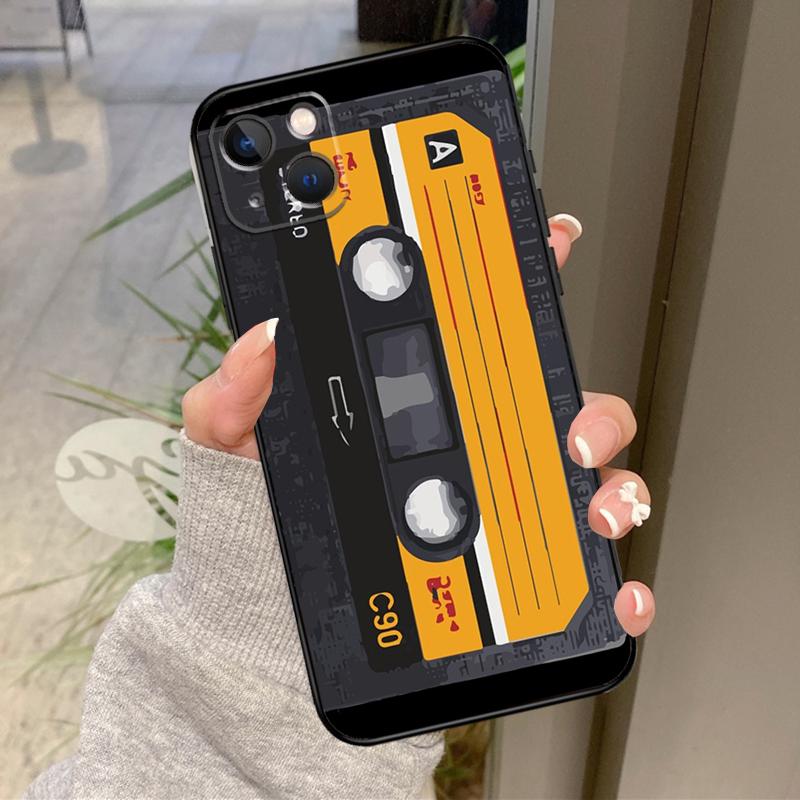 Ретро-чехол для iPhone в виде VHS-кассеты для iPhone 17 Pro Max 15 14 13 12 11 16 Pro Max Plus 12 13 Mini 16e 17 Air Задняя крышка
