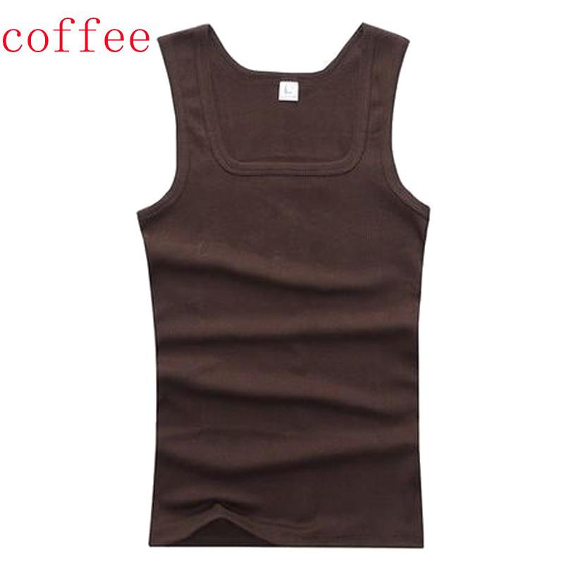 Мужская майка спортивная модная повседневная приталенная майка топы