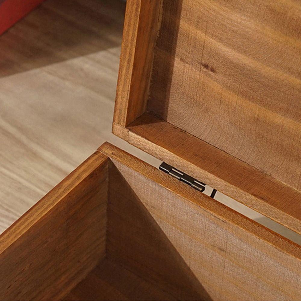 Wooden Jewelry Box Vintage Storage Case Miscellaneous Organizer Cosmetics Box Travel