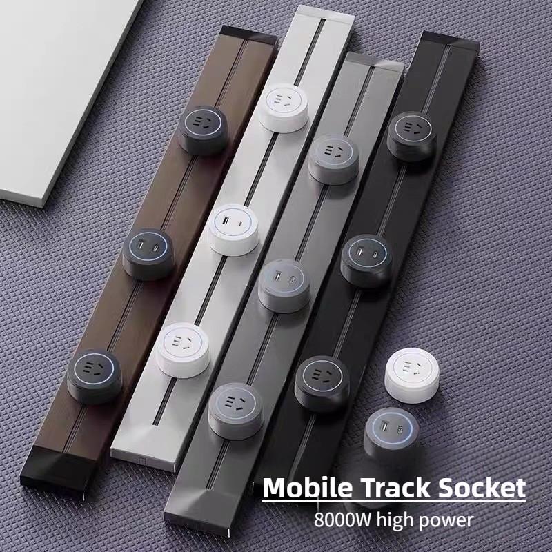 Новая силовая шина с текстурой под дерево, розетка, бытовая кухонная техника, силовая рейка, адаптер-вилка, стандартная настенная/мобильная рейка-розетка