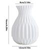 Nordic-Style  Luxe-Chic Vase for Living Room or Dining Table Floral Arrangements and Home Decor  Living Room Decoration