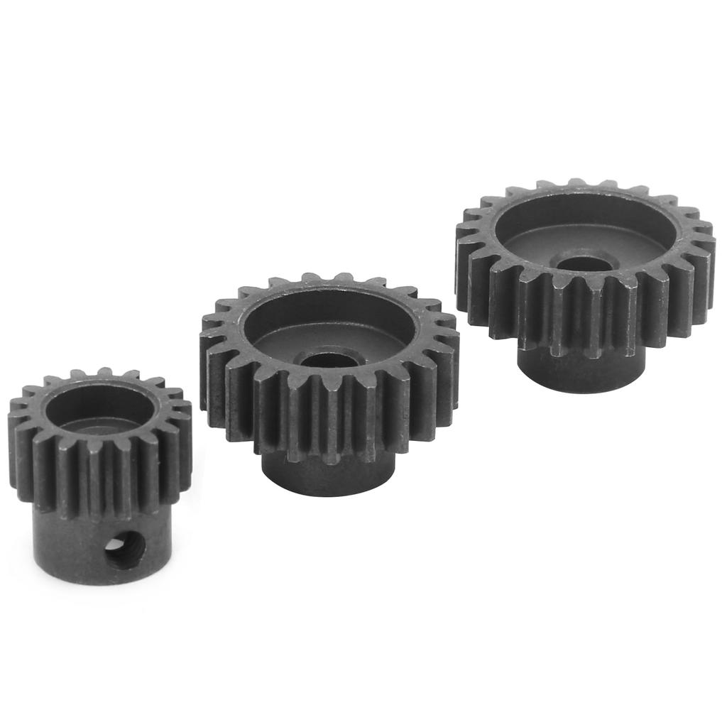M1 21T+M1 22T+32P 18t Комплект металлических шестерен для мотора для радиоуправляемой машины 110 18