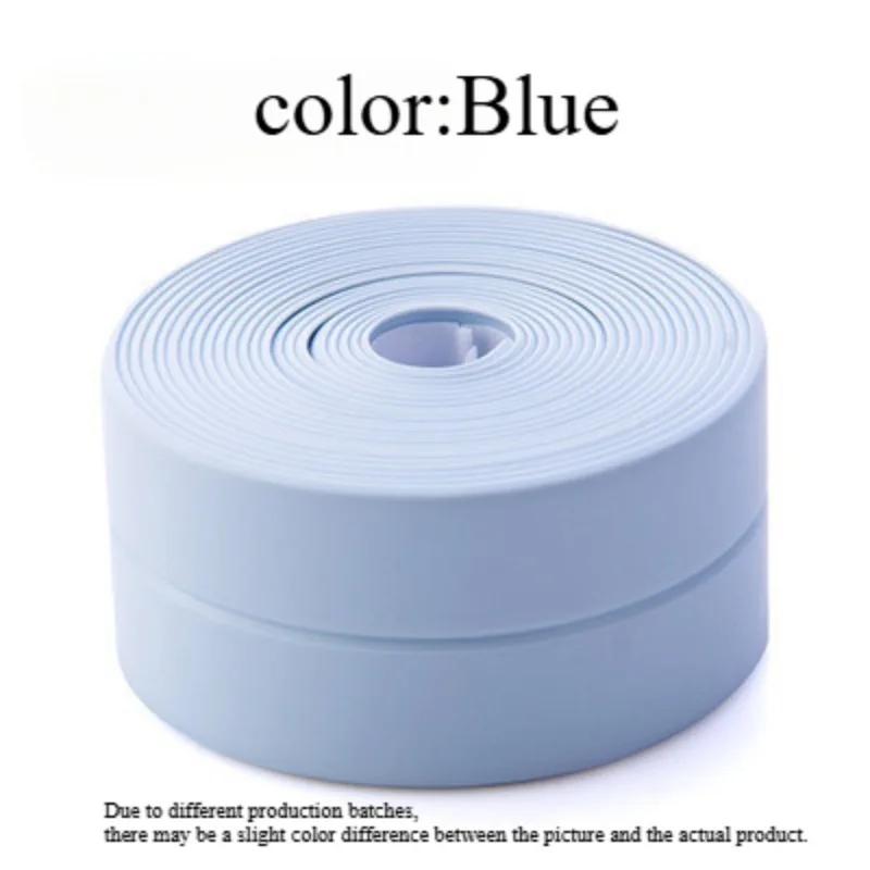 1 рулон водонепроницаемой белой самоклеящейся ПВХ-ленты - Идеально подходит для ванной комнаты, раковины и кухни - Супер сильная липкость!