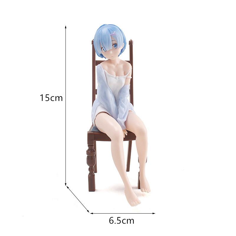 17cm Anime Figure kawaii girl apron maid dress PVC Action Model toy birthday gift