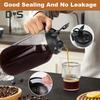Cold Brew Coffee Maker 32oz/64oz Glass Pitcher with Stainless Steel Filter Wide Mouth Mason Jar Pitcher for Iced Tea Lemonade