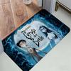 C-Corpse Bride Cartoon Floor Mat Cozy Flannel Soft Thick Non-Slip Mat For Living Room Bedroom Kitchen Decor Rugs