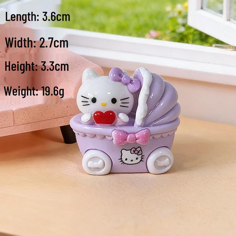 Модная фигурка-качалка из смолы в виде кота: Милый настольный ornament своими руками с аксессуарами из кремового клея